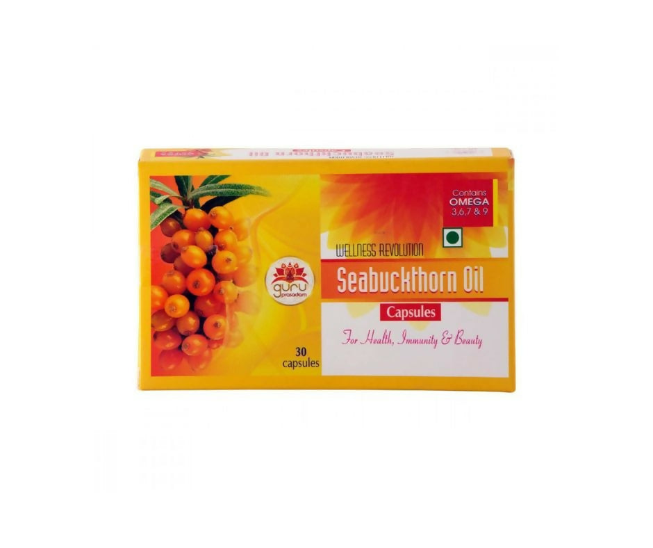 Guru Prasadam Seabuckthorn Oil Capsules