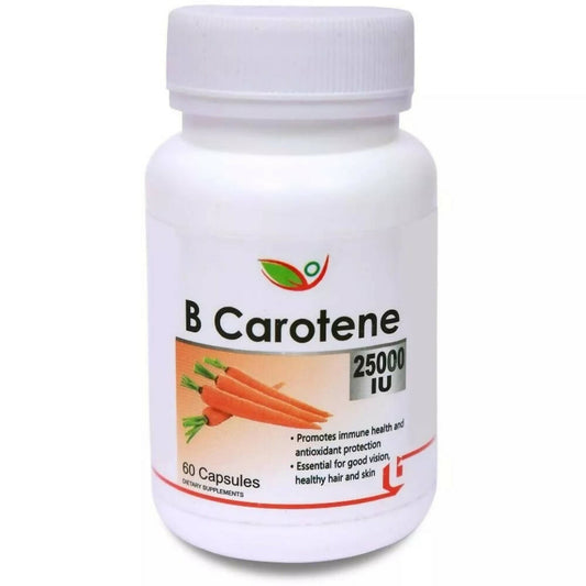 Biotrex Beta Carotene 25000IU Pro-Vitamin A Capsules