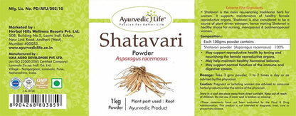 Ayurvedic Life Shatavari Powder