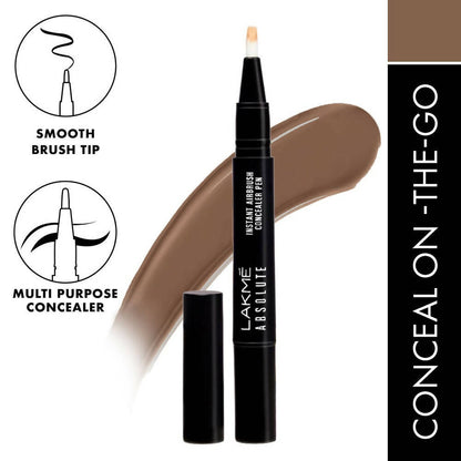 Lakme Absolute Instant Airbrush Concealer Pen - Cocoa