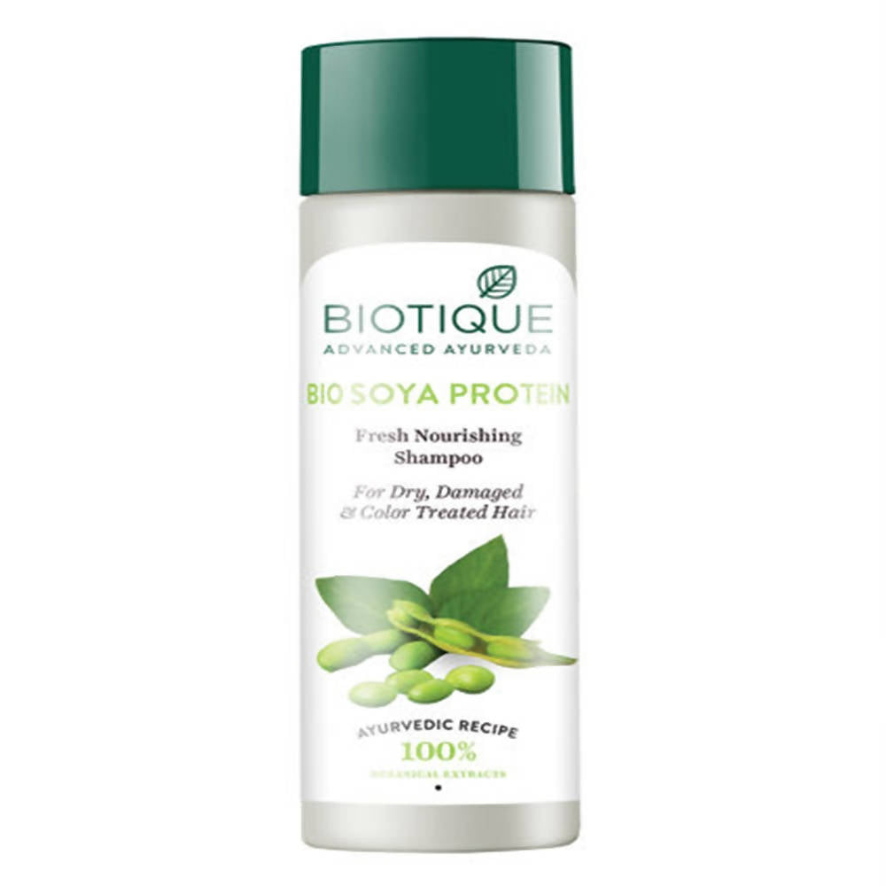 Biotique Advanced Ayurveda Bio Soya Protein Fresh Nourishing Shampoo