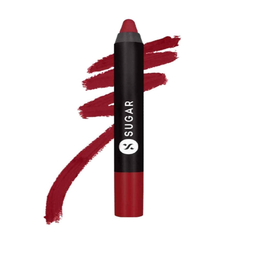 Sugar Matte As Hell Crayon Lipstick - Cherry Darling (Cherry Red)