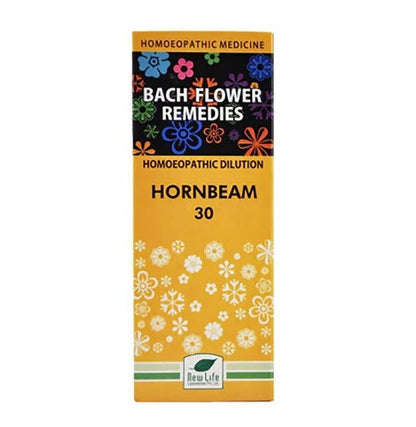 New Life Homeopathy Bach Flower Remedies Horn Beam 30 Dilution