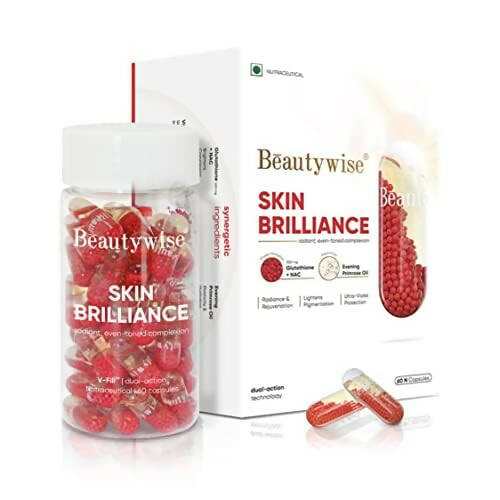 Beautywise Dual Action Skin Brilliance Veg Capsules -  buy in usa 