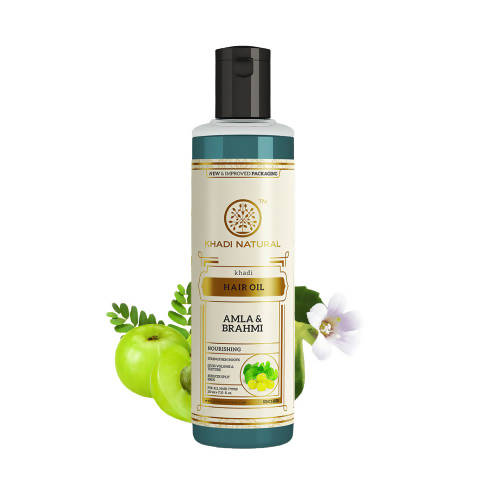 Khadi Natural Amla & Brahmi Hair Oil