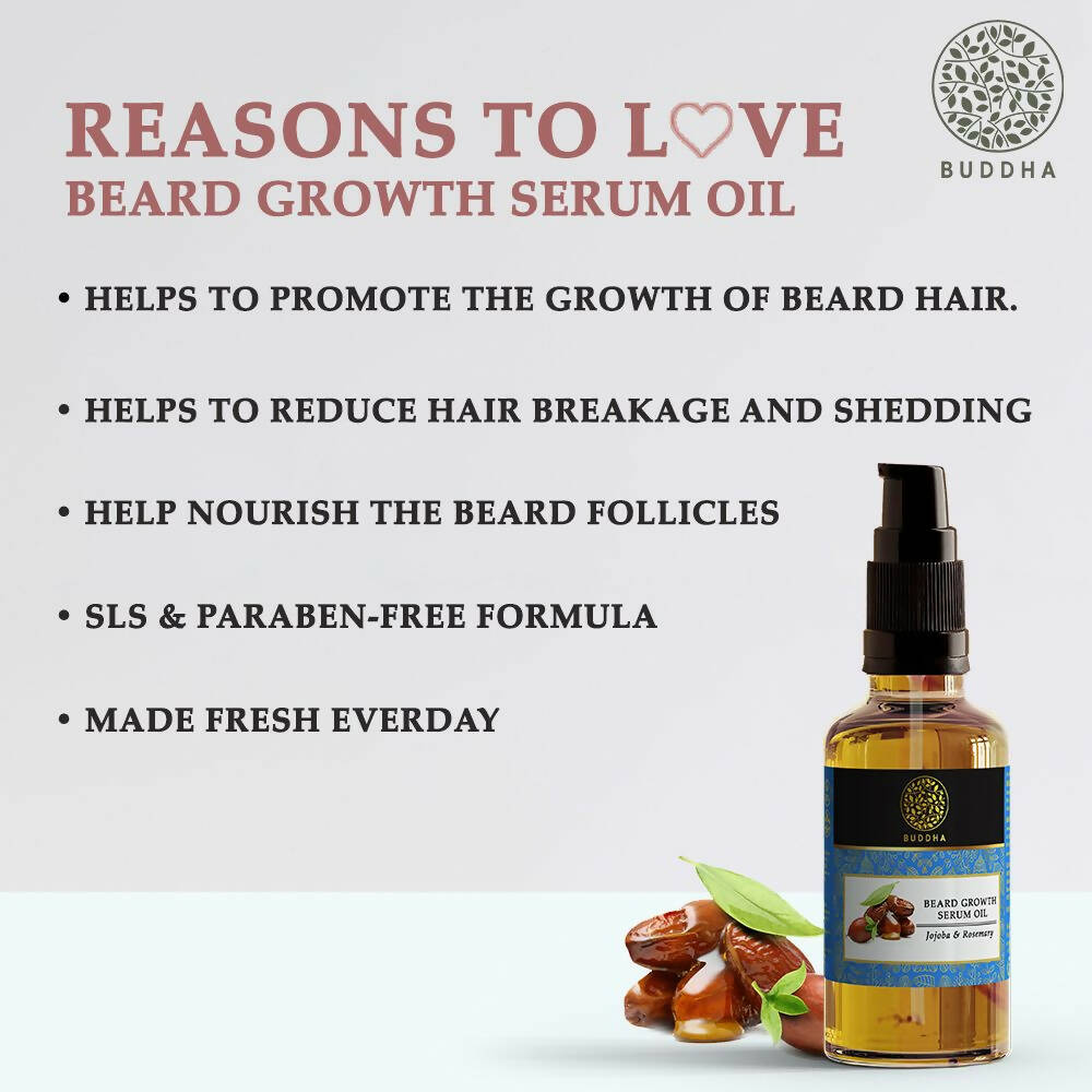 Buddha Natural Beard Growth Oil Serum