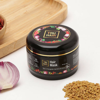 Tru Hair & Skin Fenugreek, Goji Berry & Onion Hair Mask - Distacart