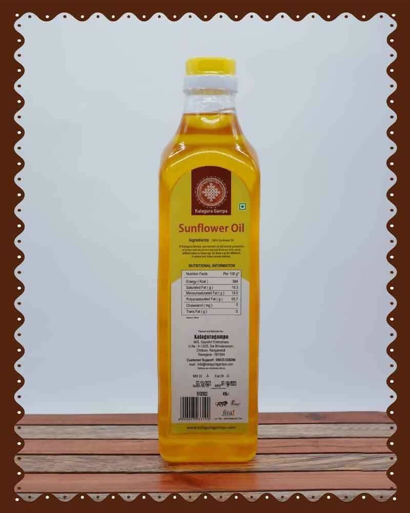 Kalagura Gampa Cold Pressed Sunflower Oil