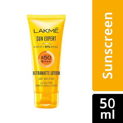 Lakme Sun Expert SPF 50 PA+++ Ultra Matte Lotion