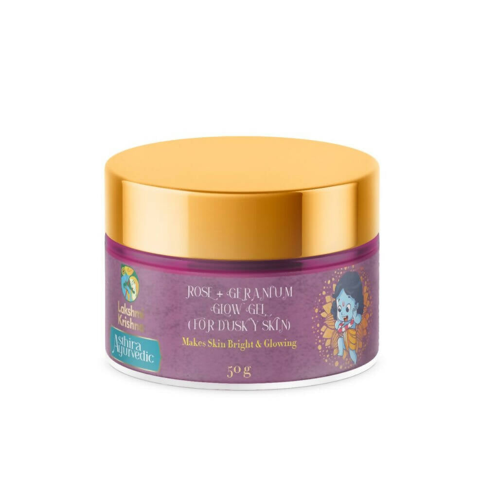 Lakshmi Krishna Rose + Geranium Glow Gel For Dusky Skin - BUDNEN