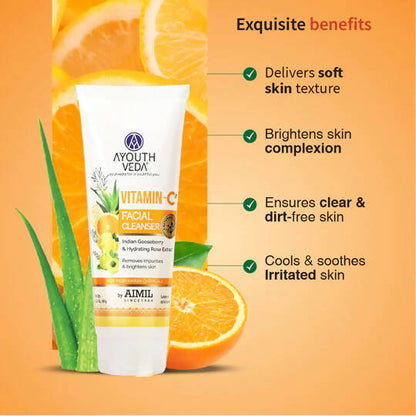 Ayouthveda Vitamin-C Facial Cleanser