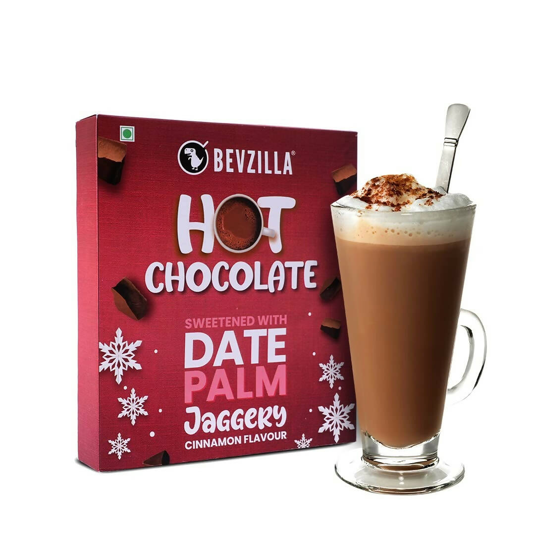 Bevzilla Hot Chocolate Powder (Cinnamon) Drink Powder With Organic Date Palm Jaggery -  buy in usa 