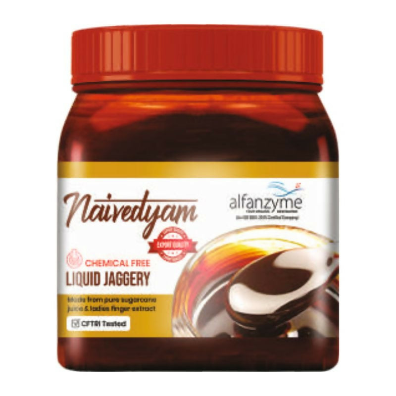 Naivedyam Chemical Free Liquid Jaggery - Jar