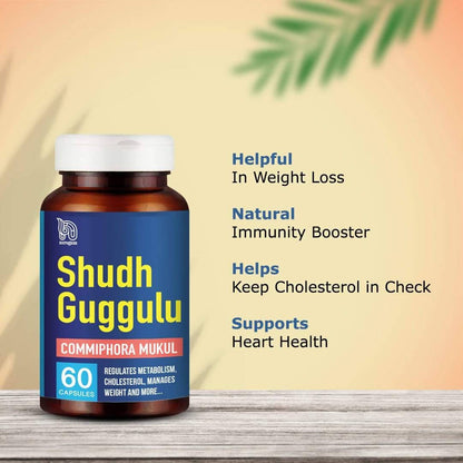 Nirogam Shudh Guggulu Commiphora Mukul Capsules