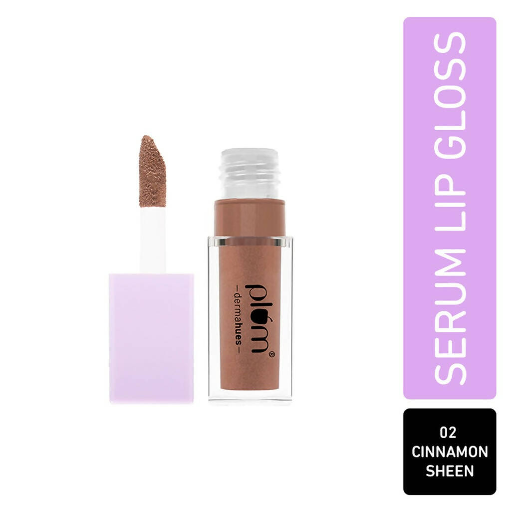 Plum Keep It Glossy Serum Lip Gloss 02 Cinnamon Sheen