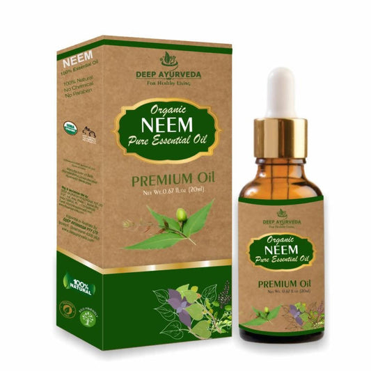 Deep Ayurveda Neem Pure Essential Oil - BUDNEN
