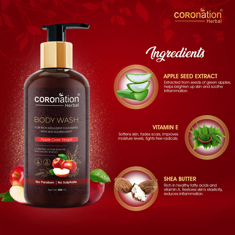 Coronation Herbal Apple Cider Vinegar Body Wash