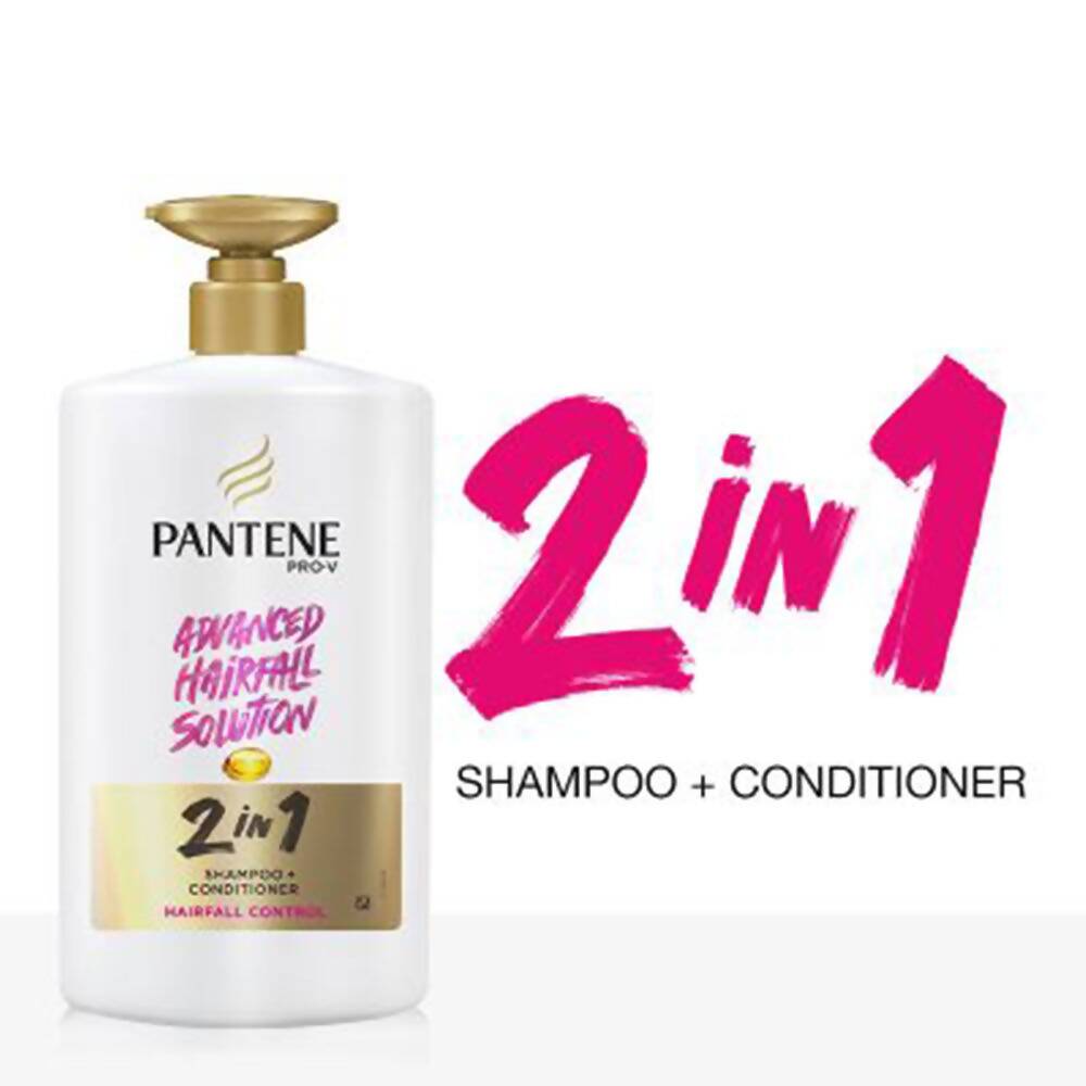 Pantene 2 In 1 Hairfall Control Shampoo + Conditioner