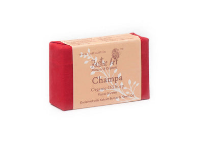 Rustic Art Champa Organic Oil Soap