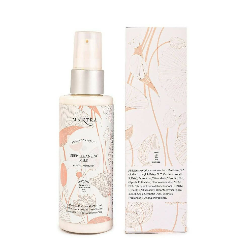 Mantra Herbal Deep Cleansing Milk Almond and Honey