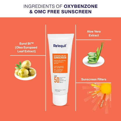 Re'equil Oxybenzone And OMC Free Sunscreen