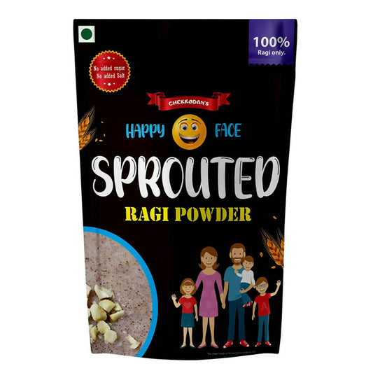 Happy Face Ready To Eat Sprouted Ragi/Porridge Powder With No Artificial Flavour For Kids -  USA, Australia, Canada 