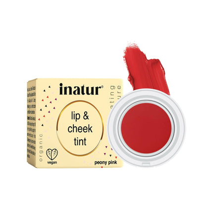 Inatur Lip and Cheek Tint Peony Pink