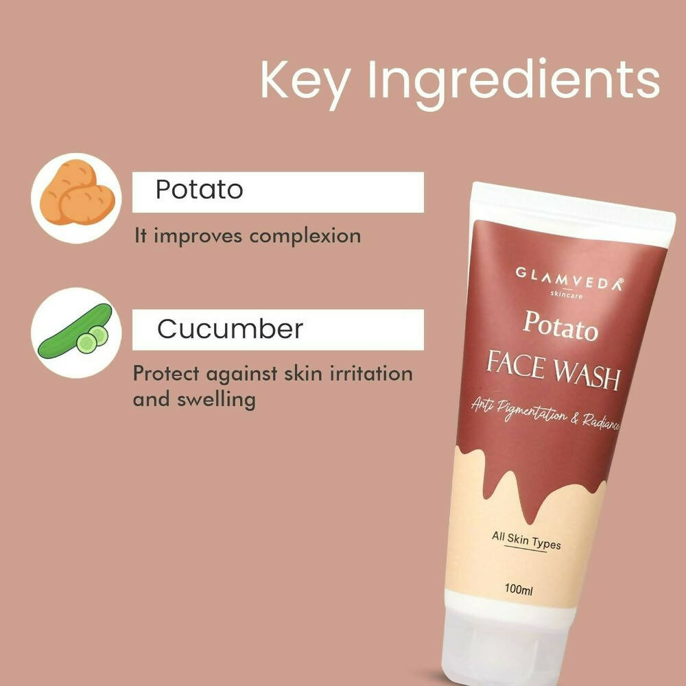 Glamveda Potato Anti Pigmentation Face wash