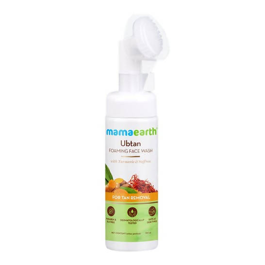 Mamaearth Ubtan Foaming Face Wash for Tan Removal