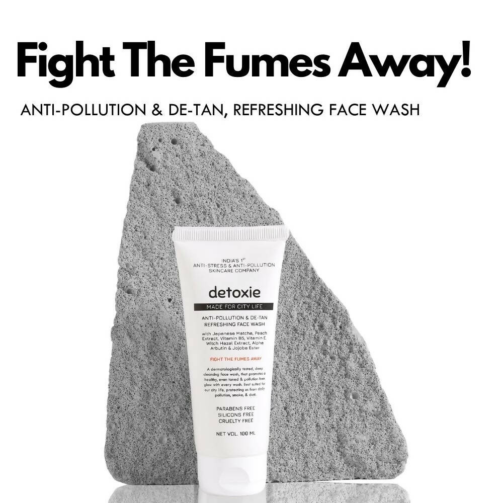 Detoxie Anti-Pollution & De-Tan Refreshing Face Wash