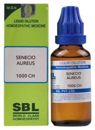 SBL Homeopathy Senecio Aureus Dilution