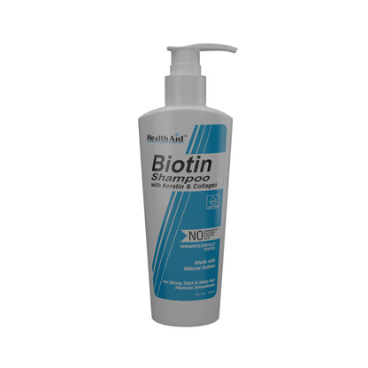 HealthAid Biotin Shampoo with Keratin & Collagen - BUDEN