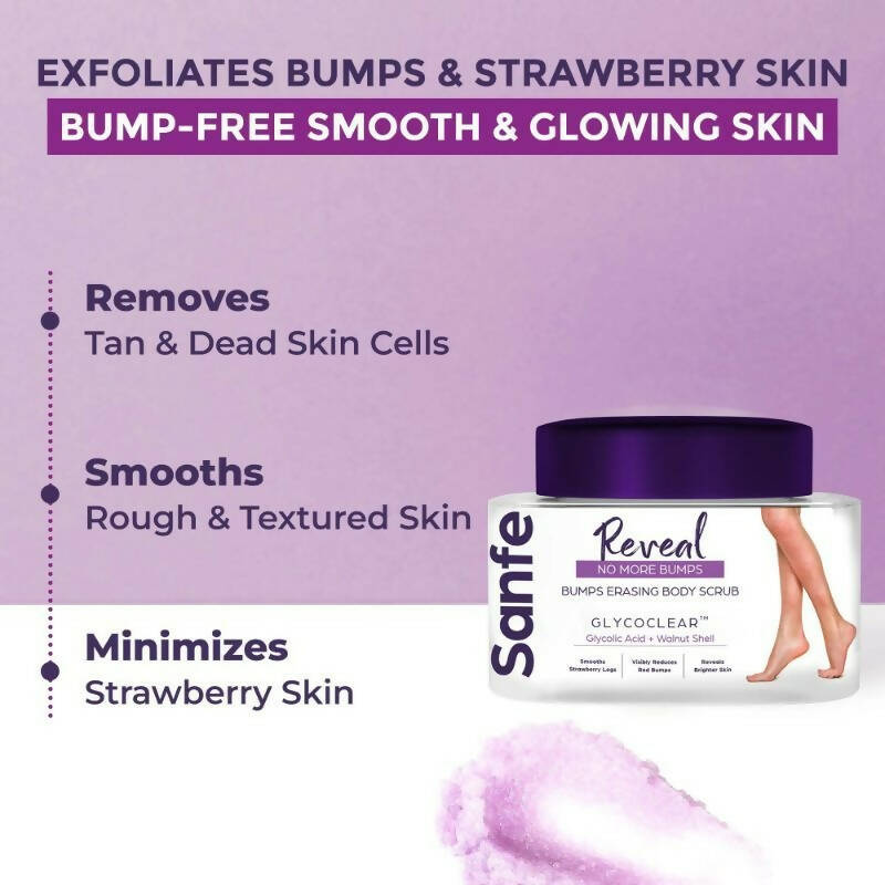 Sanfe Reveal No More Bumps Erasing Body Scrub