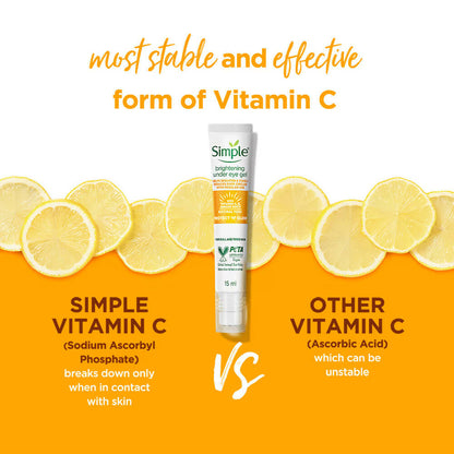 Simple Protect N Glow Vitamin C Brightening Under Eye Gel