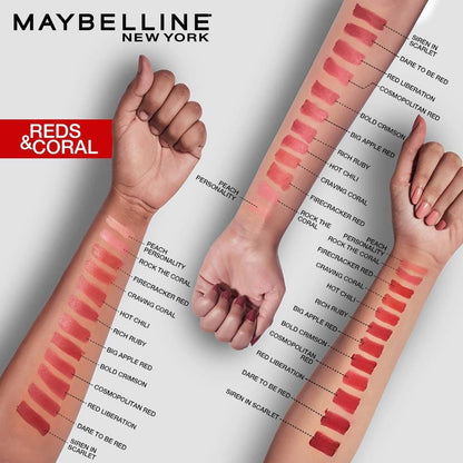 Maybelline New York Color Sensational Creamy Matte Lipstick / 691 Rich Ruby