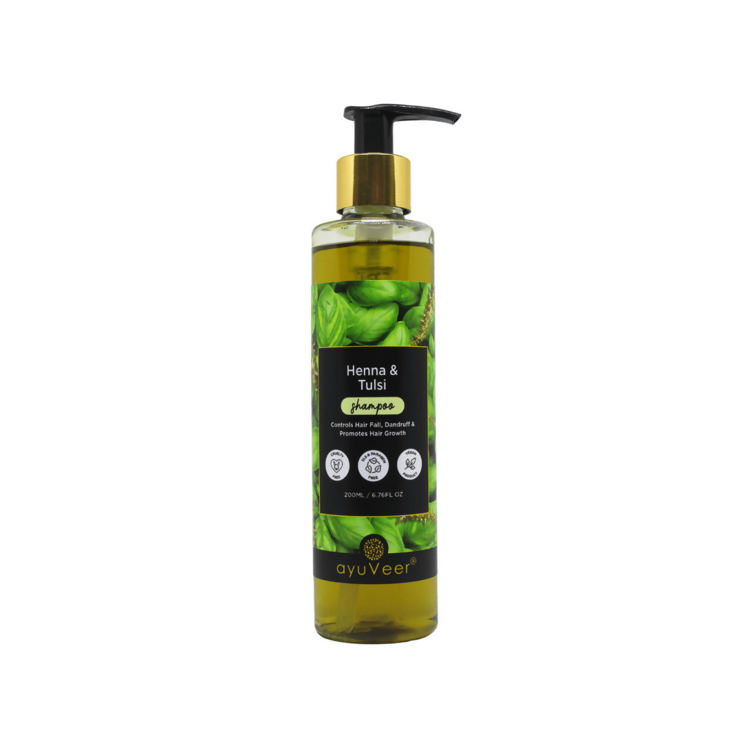 Ayuveer Henna Tulsi Shampoo