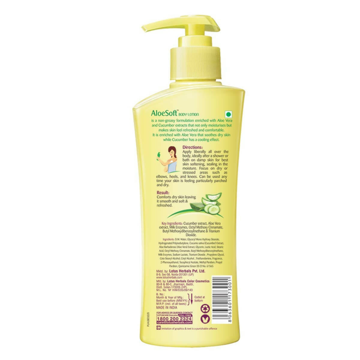 Lotus Herbals Aloesoft Daily Body Lotion