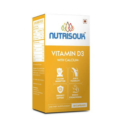 Nutrisouk Vitamin D3 Capsules