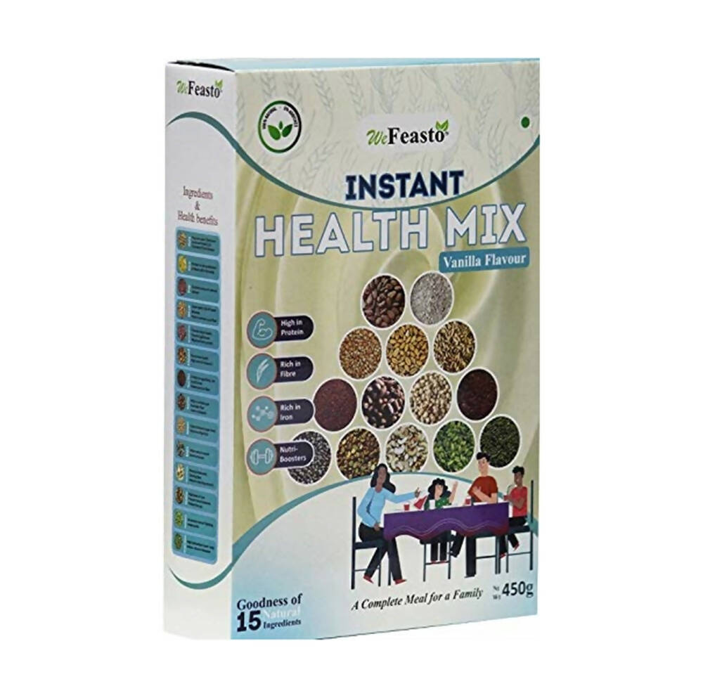 Wefeasto Instant Health Mix Vanilla Flavour