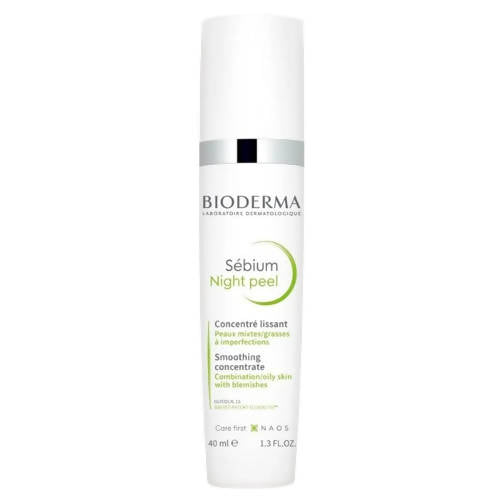 Bioderma Sebium Night Peel Smoothing Concentrate Cream - usa canada australia