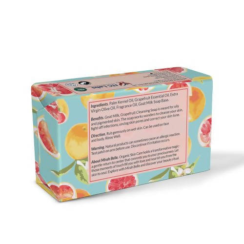 Mirah Belle Goat Milk Grapefruit Cleansing Soap