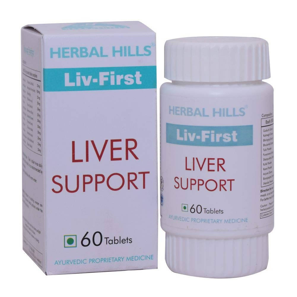 Herbal Hills Liv - First Liver Support Tablets