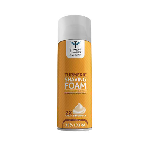 Bombay Shaving Company Turmeric Shaving Foam with Kesar & Sandalwood