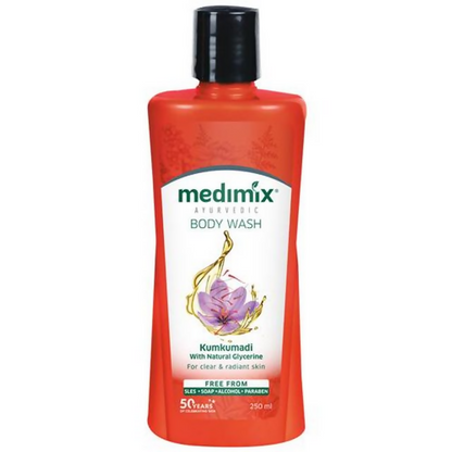 Medimix Ayurvedic Kumkumadi Body Wash - BUDNE