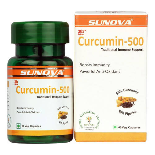 Sunova Curcumin-500 Traditional Immune Support Capsules