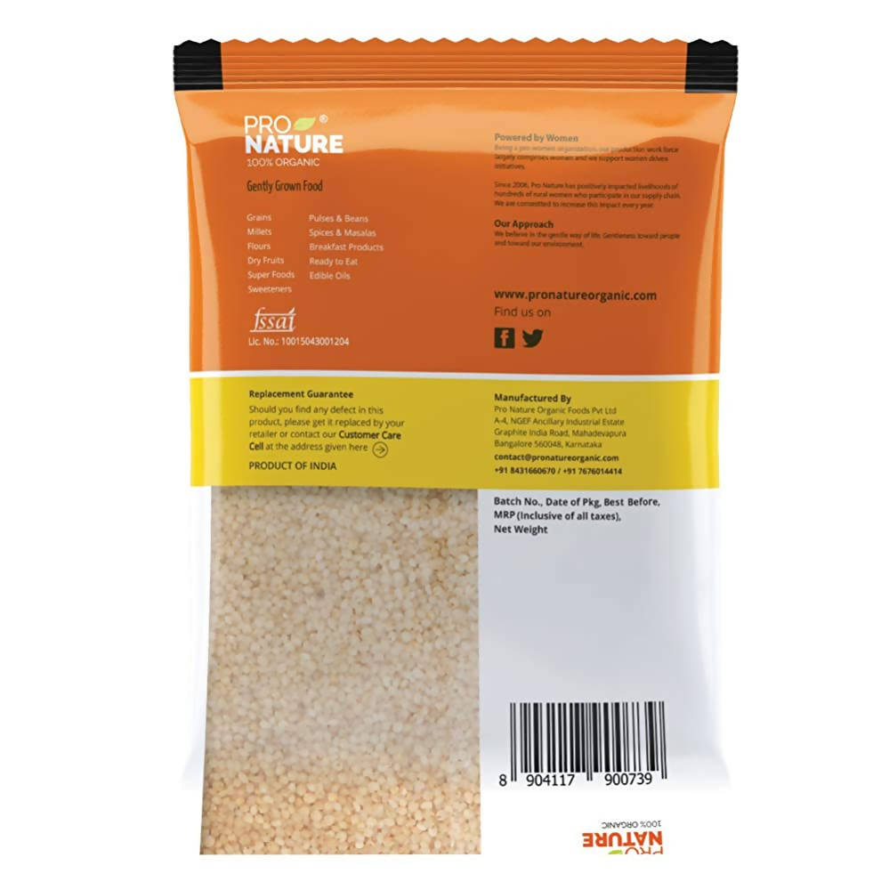 Pro Nature Organic Little Millet