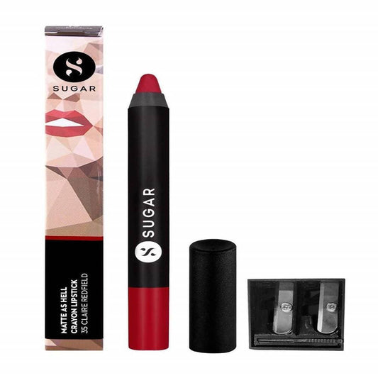 Sugar Matte As Hell Crayon Lipstick - Claire Redfield (Pure red)