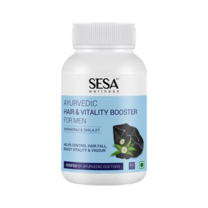 Sesa Ayurvedic Hair Vitality Booster Tablets For Men - BUDEN