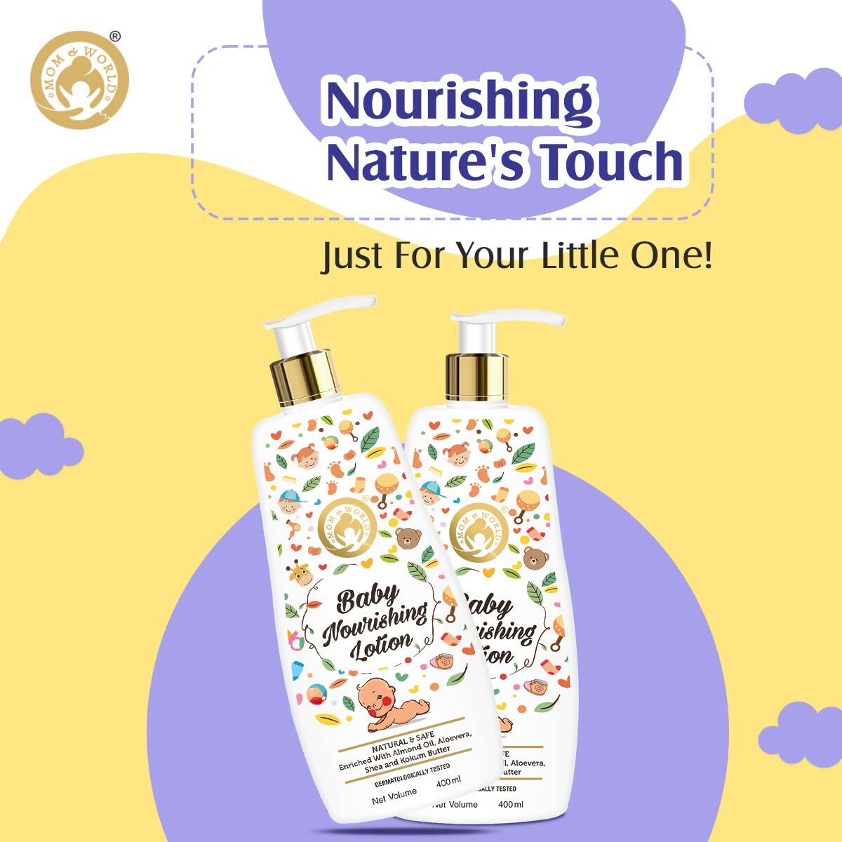 Mom & World Baby Nourishing Lotion