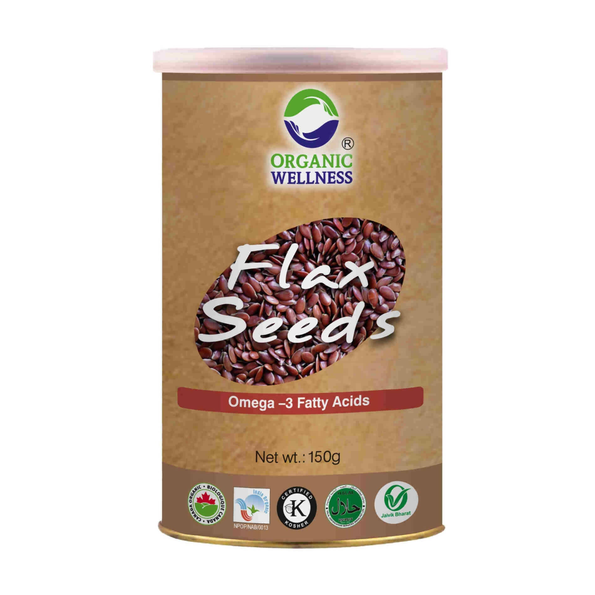 Organic Wellness Flax Seeds -  buy in usa 